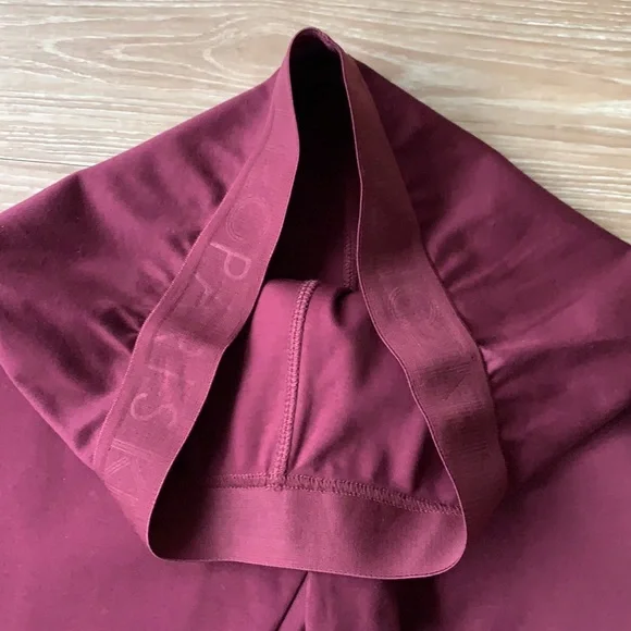 COPY - Kenzo Paris burgundy size small yoga pants leggings - Picture 2 of 11